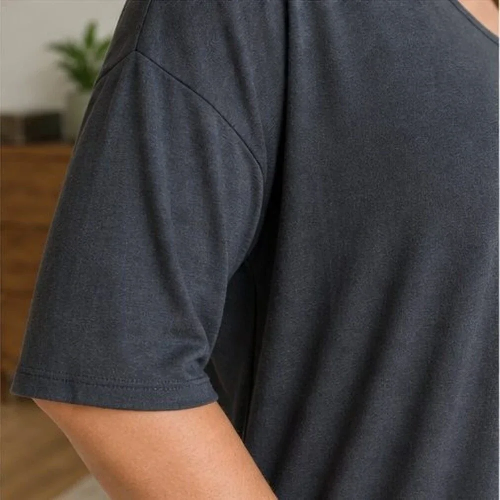 Olive V Neck Top